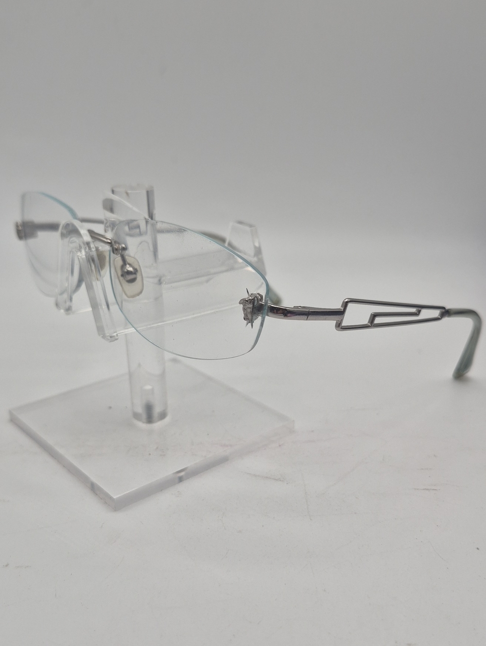 Versace Mod #1125 Rimless Eyeglass Frames